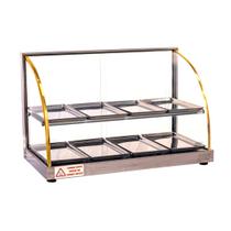 Estufa Para Salgados 8 Bandejas Dupla Com Ajuste Temperatura