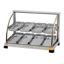 Estufa para Salgados 8 Bandejas Dupla Linha Ouro Marchesoni Estufa para Salgados 8 Bandejas Dupla Linha Ouro Marchesoni