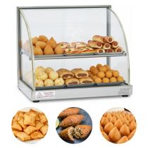 Estufa Para Salgados Dupla 6 Bandejas Vitrine Expositor Titã Térmica Elétrica