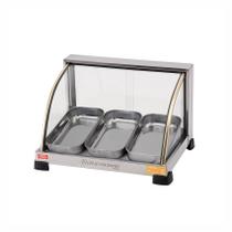 Estufa Para Salgados Ouro 220V 3 Bandejas Curva Marchesoni Estufa Para Salgados Ouro 220V 3 Bandejas Curva Marchesoni