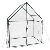 Estufa Pequena Walk-in Gardzen, Estufa Portátil Resistente para Exterior com Estrutura Robusta e Capa Transparente, Protege Plantas do Frio e da Chuva, 92 cm (C) x 135,5 cm (L) x 168 cm (A) Estufa Pequena Walk-in Gardzen, Estufa Portátil Resistente para Exterior com Estrutura Robusta e Capa Transparente, Protege Plantas do Frio e da Chuva, 92 cm (C) x 135,5 cm (L) x 168 cm (A)