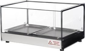 Estufa Quente 2 Bandejas AML Erato Cinza Titã 57x45x32cm