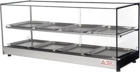 Estufa Quente Dupla 8 Bandejas AMLD Erato Cinza Titã 110cm
