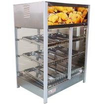 Estufa Salgado Vapor Abre Frente e Traseira 12 Bandejas Titã