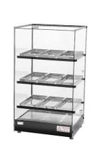 Estufa Torre reta Inox Quente 9 Bandejas Erato Cinza Titã