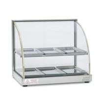 Estufa Vitrine Curva Dupla para Salgado 6 bandejas W6BD Titã Estufa Vitrine Curva Dupla para Salgado 6 bandejas W6BD Titã