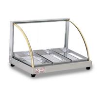 Estufa Vitrine Elétrica Curva Quente 3 Bandejas Inox Tita Estufa Vitrine Elétrica Curva Quente 3 Bandejas Inox Tita