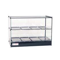 Estufa Vitrine Quadrada Dupla Salgados 8 Bandejas Evr Titã