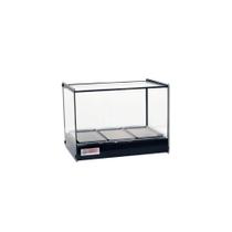 Estufa Vitrine Quadrada Salgados 3 Bandejas EVR LC Titã