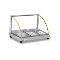 Estufa W Curva Vitrine Para Salgados 3 Bandejas Titã