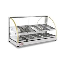 Estufa W Dupla Curva Vitrine Para Salgados 10 Bandejas Titã Estufa W Dupla Curva Vitrine Para Salgados 10 Bandejas Titã