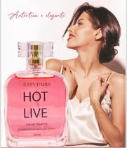 ESTY PARISPerfume HOT LIVE 100ml Floral Amadeirado Feminino ESTY PARISPerfume HOT LIVE 100ml Floral Amadeirado Feminino
