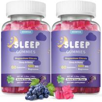 esverco Gummies para Dormir, 500mg de Citrato de Magnesio, Gummies de Magnesio de Alta Absorción con L-Teanina y Mezcla de Hierbas para Sueño, Estado de Ánimo y Relajación, para Adultos, Veganos, Sabor Uva, 120 Unidades esverco Gummies para Dormir, 500mg de Citrato de Magnesio, Gummies de Magnesio de Alta Absorción con L-Teanina y Mezcla de Hierbas para Sueño, Estado de Ánimo y Relajación, para Adultos, Veganos, Sabor Uva, 120 Unidades