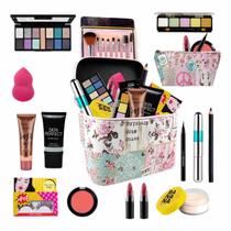 eta De Maquiagem Completa Profissional Ruby Rose Ultra - Pele Negra