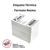 Etiqueta 100x150 - Térmica - Adesiva-Neutra - 2.500 Etiquetas