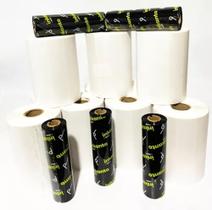 Etiqueta 34x23 3 Colunas Couche 10 Rolos + 3 Ribbons