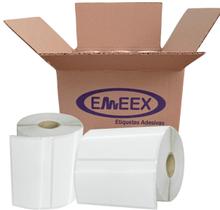 Etiqueta 60x40 Térmica - Caixa 20 Rolos - Balança Toledo, Filizola, Urano, Balmak, Urano, Ramuza, UPX. - EMEEX ETIQUETAS