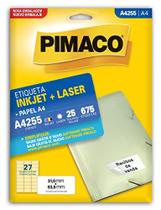 Etiqueta A4 A4255 25 Fls 31,0 X 63,5 Mm