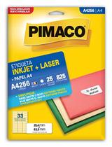 Etiqueta A4 A4256 25 Fls 25,4 X 63,5 Mm