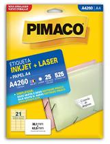 Etiqueta A4 A4260 25 Fls 38,1 X 63,5 Mm Etiqueta A4 A4260 25 Fls 38,1 X 63,5 Mm