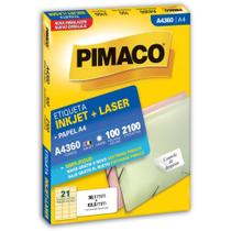 Etiqueta A4 A4360 38,1 X 63,5 MM - Caixa com 2100 Unidades Etiqueta A4 A4360 38,1 X 63,5 MM - Caixa com 2100 Unidades