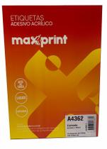 Etiqueta a4362 ink/las 33,9x99,0mm 100fls maxprint