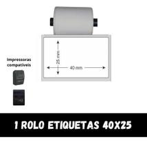 Etiqueta Adesiva 40x25 P/ Mini Impressora Ou Pos58 - 1 Rolo - Xd Mega