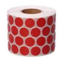 Etiqueta Adesiva Bolinha para Identificação Vermelha Etiqueta Adesiva Bolinha para Identificação Vermelha