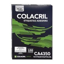 Etiqueta Adesiva Colacril A4 CA4350 55,8x99mm C/1000