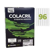 ETIQUETA ADESIVA COLACRIL CA4348 17x 31 x 6 FSC 100Fls