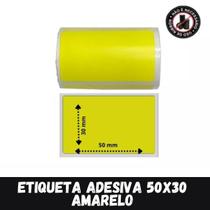 Etiqueta Adesiva Colorida 50x30 P/ Mini Impressora