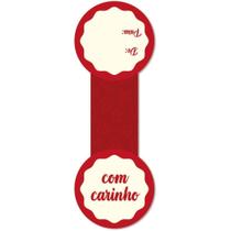 Etiqueta Adesiva com Carinho 110MMX235MM Pacote com 10