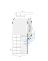 Etiqueta Adesiva de Preço para Anel Óculos Joia Bijuterias Zebra Argox 75x13 Bopp 5.626 Unidades Etiqueta Adesiva de Preço para Anel Óculos Joia Bijuterias Zebra Argox 75x13 Bopp 5.626 Unidades