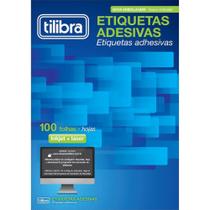 Etiqueta Adesiva Inkjet/Laser A4 99,1mmx34,0mm TB362 1600 Etiquetas Tilibra