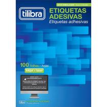 Etiqueta Adesiva Inkjet/Laser A4 99mmx55,8mm TB350 1000 Etiquetas Tilibra