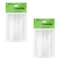 Etiqueta adesiva multiuso voltagem 110v/220v - tensão elétrica