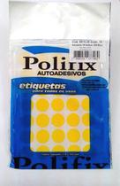 ETIQUETA ADESIVA P/CODIFICAÇÃO DIÂMETRO 19MM na cor amarelo POLIFIX BT 350 UN ETIQUETA ADESIVA P/CODIFICAÇÃO DIÂMETRO 19MM na cor amarelo POLIFIX BT 350 UN