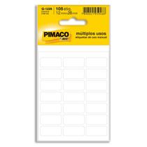 Etiqueta Adesiva Pimaco Uso Manual 012 x 026 mm 105 Un Q-1226 Q-1226
