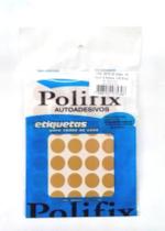 Etiqueta Adesiva Polifix 19mm Ouro