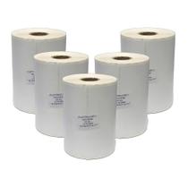 Etiqueta Adesiva Termica Nova Pecas 5ETIQ10X15NPB 100X150MM Kit 5 Rolos para Impressora