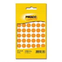 Etiqueta adesiva TP12 - laranja - Pimaco