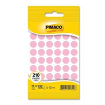 Etiqueta adesiva TP12 rosa pastel - Pimaco Etiqueta adesiva TP12 rosa pastel - Pimaco