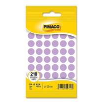Etiqueta adesiva TP12 roxa pastel - Pimaco