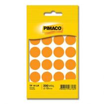 Etiqueta adesiva TP19 - laranja - Pimaco