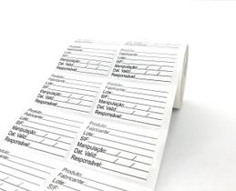 Etiqueta Anvisa SIF 60X40 mm Papel Couché 1000 Etq - MOD 8 Etiqueta Anvisa SIF 60X40 mm Papel Couché 1000 Etq - MOD 8