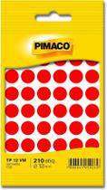 Etiqueta Bolinha Adesiva Pimaco 12mm 210 Etiquetas Redondas