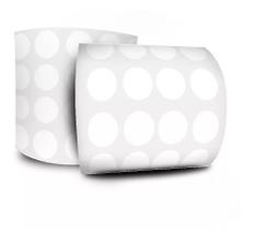 Etiqueta Bolinha Colorida 10mm 1,0cm Rolo C/1000 Etiquetas Branca