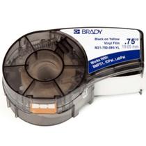 Etiqueta Brady Vinil Amarela 19,05x6,4mm M21-750-595-YL