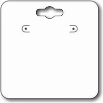 Etiqueta Brinco Bijuteria Jóia Fix Nº44 60x60mm Branca C/100 Un