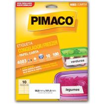 Etiqueta Carta 4083 Cong 10 Fls 50,8X101,6 Mm Etiqueta Carta 4083 Cong 10 Fls 50,8X101,6 Mm